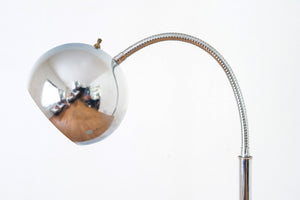 MCM Chrome Eyeball Lamp