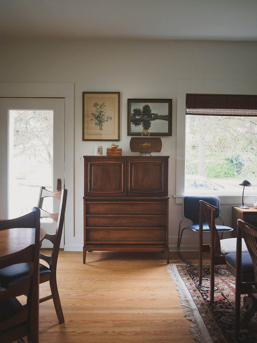 Vintage Lake House Painting