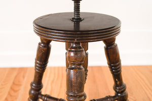 Clawfoot Piano Stool