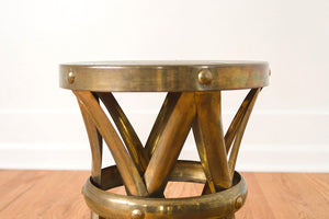 MCM Brass Side Table