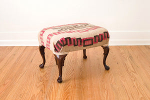 Kilim Rug Ottoman