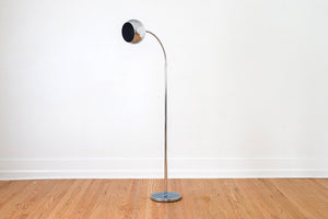 MCM Chrome Eyeball Lamp