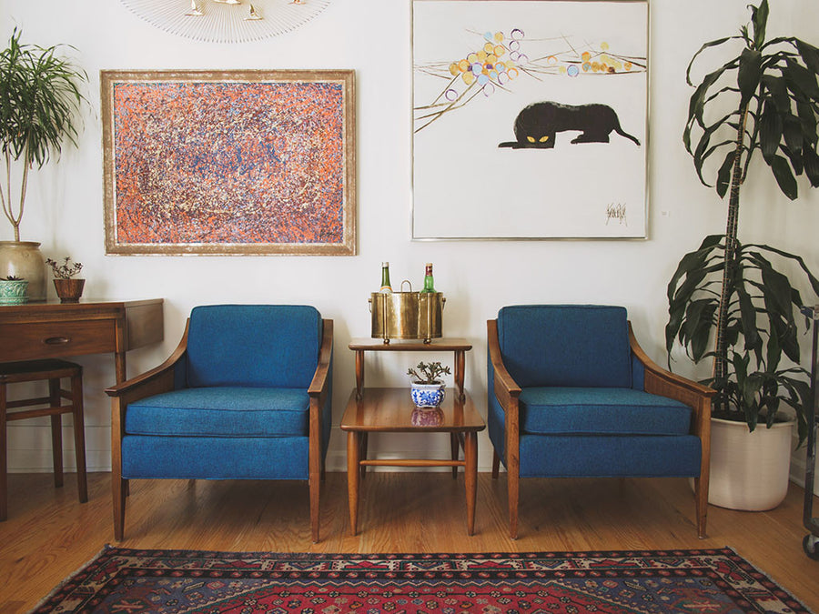 MCM Step Side Table