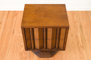 MCM Walnut Nightstand