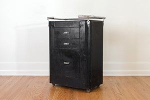 Industrial Bar Cart