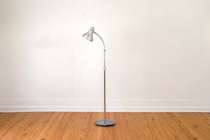 MCM Chrome Floor Lamp