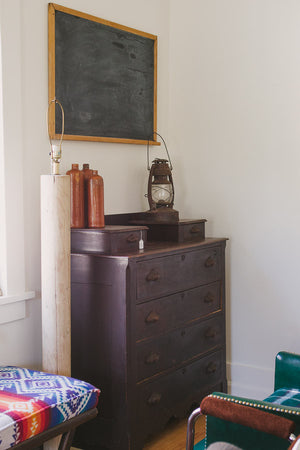 Antique Clamshell Dresser