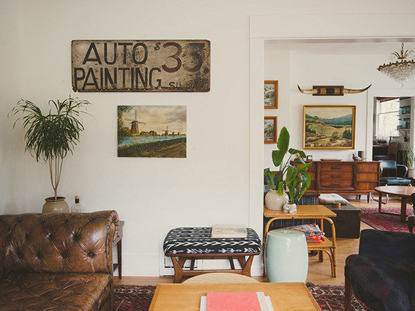 Antique Auto Shop Sign
