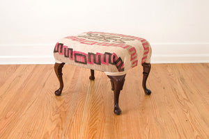 Kilim Rug Ottoman