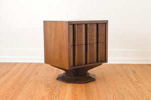 MCM Walnut Nightstand