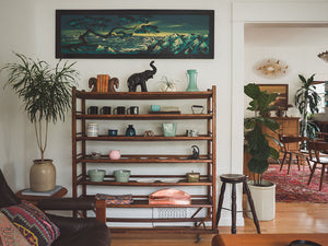 Antique Bread Rack Shelf