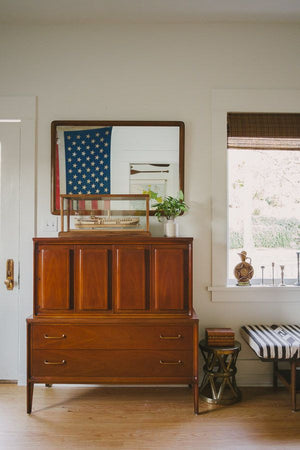 MCM Brass Side Table