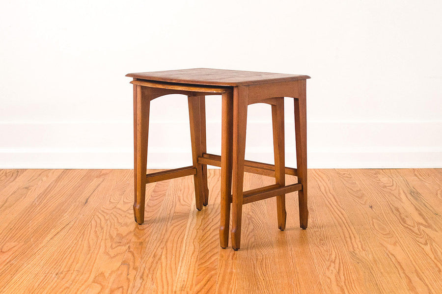 MCM Walnut Nesting Tables