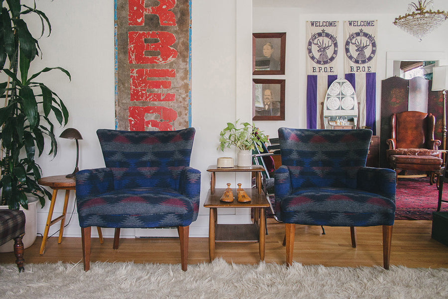 MCM Step Side Table