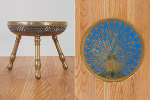Brass Peacock Plant Stand