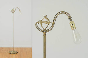Gold Deco Floor Lamp