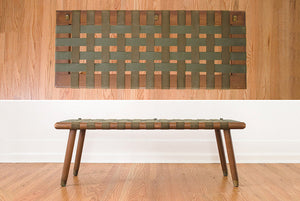 Woven Military Bench