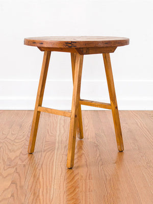Rustic Wood Side Table