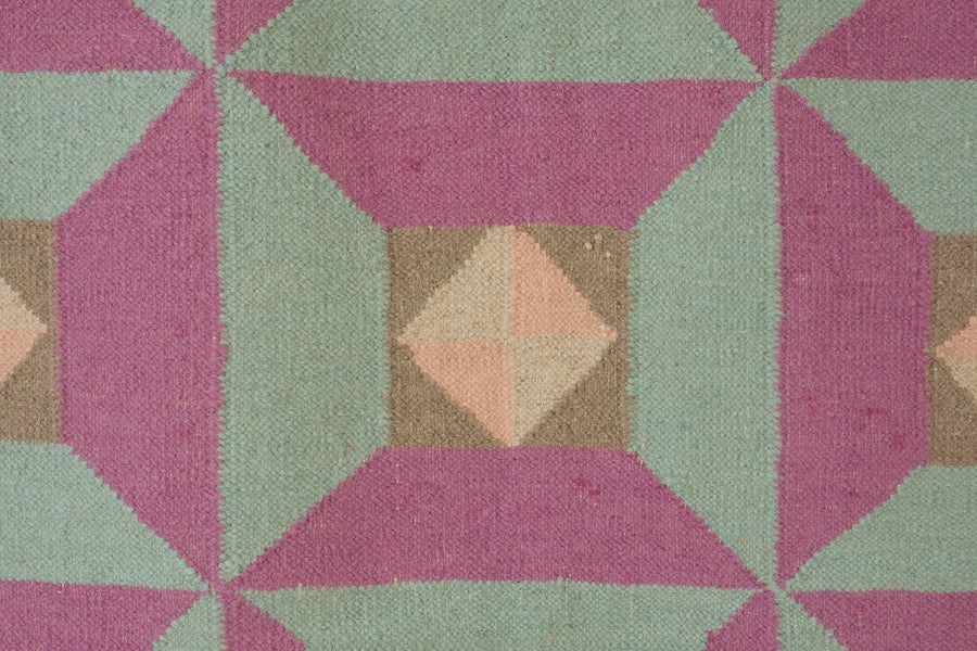 Vintage Geometric Kilim