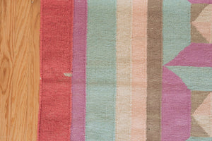 Vintage Geometric Kilim