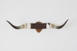 Vintage Cowhide Bullhorns