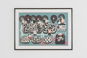 Japanese Fish Market Print