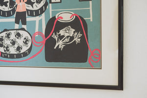 Japanese Fish Market Print