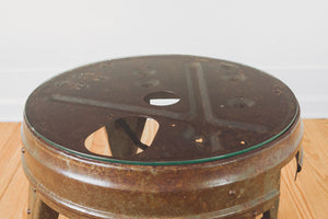 Industrial Side Table
