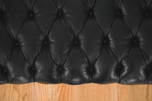 Leather Chesterfield Chaise
