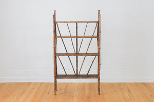 Vintage Bamboo Shelf