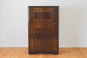 Art Deco Highboy Dresser