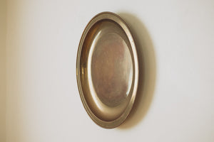 Brass Tray Wall Art