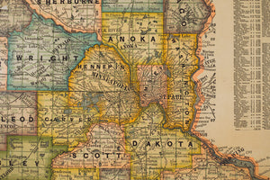 Minnesota Schoolhouse Map