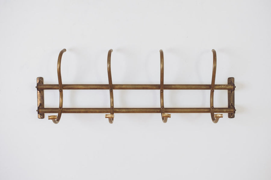 Brass Coat Rack