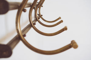 Brass Coat Rack