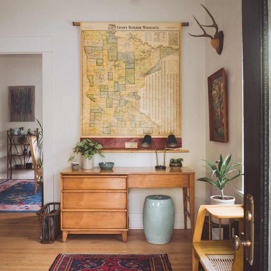 MCM Wood Desk