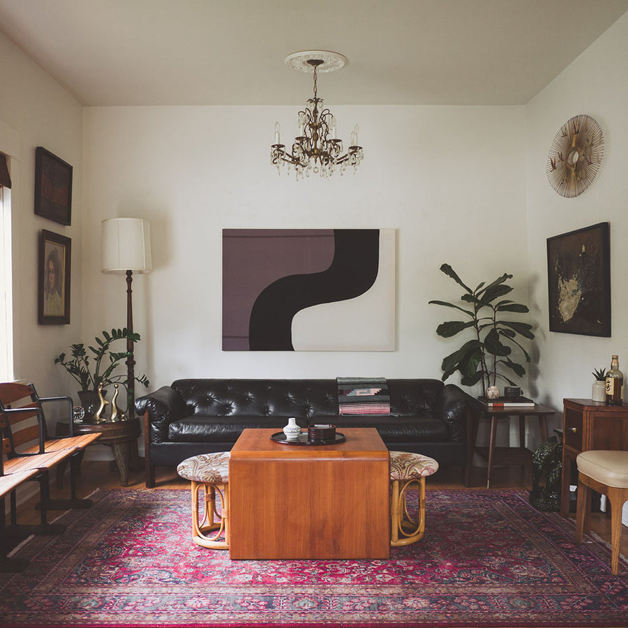 MCM Tufted Sofa