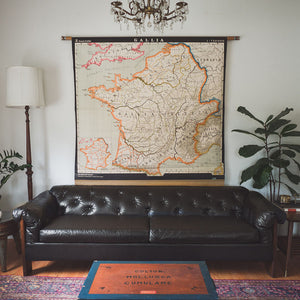 East German Map of France
