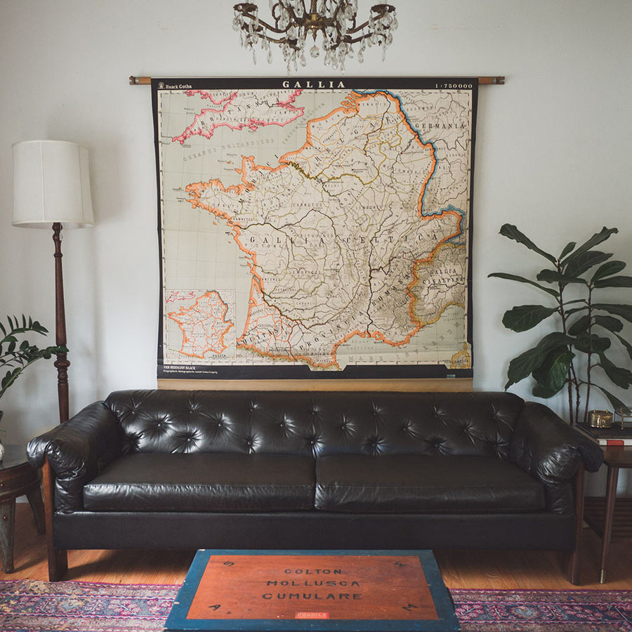 East German Map of France