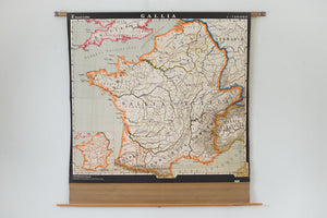 East German Map of France