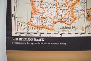 East German Map of France