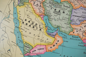 Schoolhouse Map of Asia
