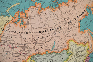 Schoolhouse Map of Asia
