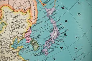 Schoolhouse Map of Asia