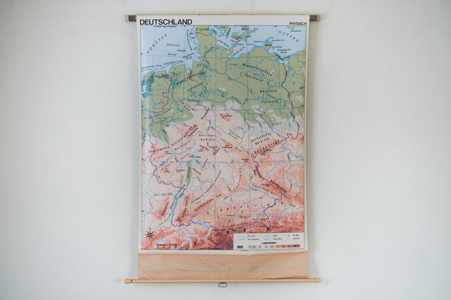 Schoolhouse Map of Germany