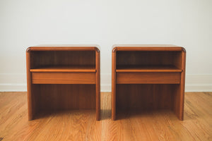 MCM Teak Nightstands