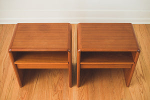 MCM Teak Nightstands