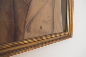 German Mustache Man Portrait