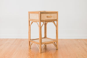 Rattan Side Table