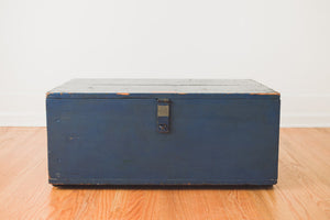 Painted Wood Trunk